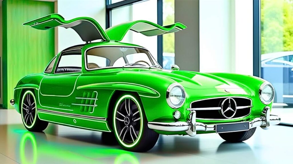 Descubre el Mercedes-Benz 300SL Gullwing diseño icónico y elegancia atemporal