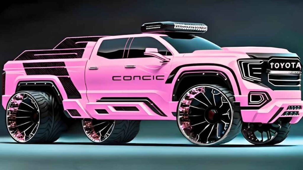 Toyota Pickup Futurista Modernidad y fuerza en carretera y montaña