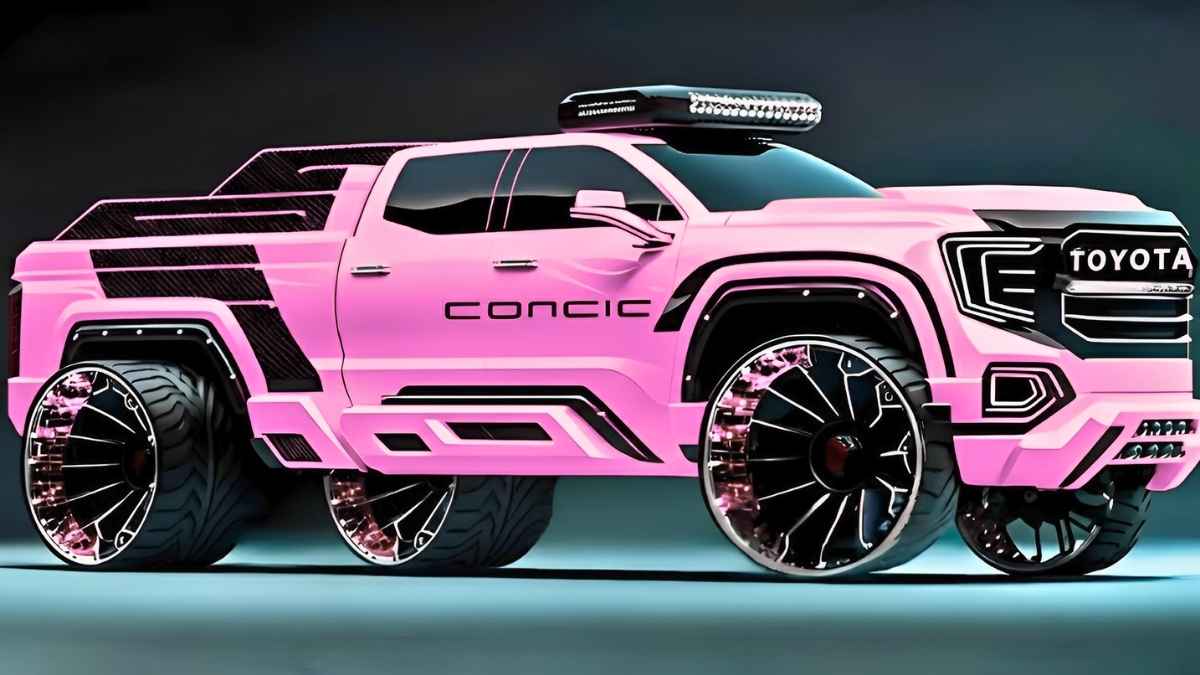 Toyota Pickup Futurista Modernidad y fuerza en carretera y montaña