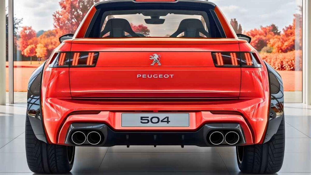 Peugeot 504 Pickup 2026 Ficha Técnica Potencia y Precio de la Nueva Camioneta