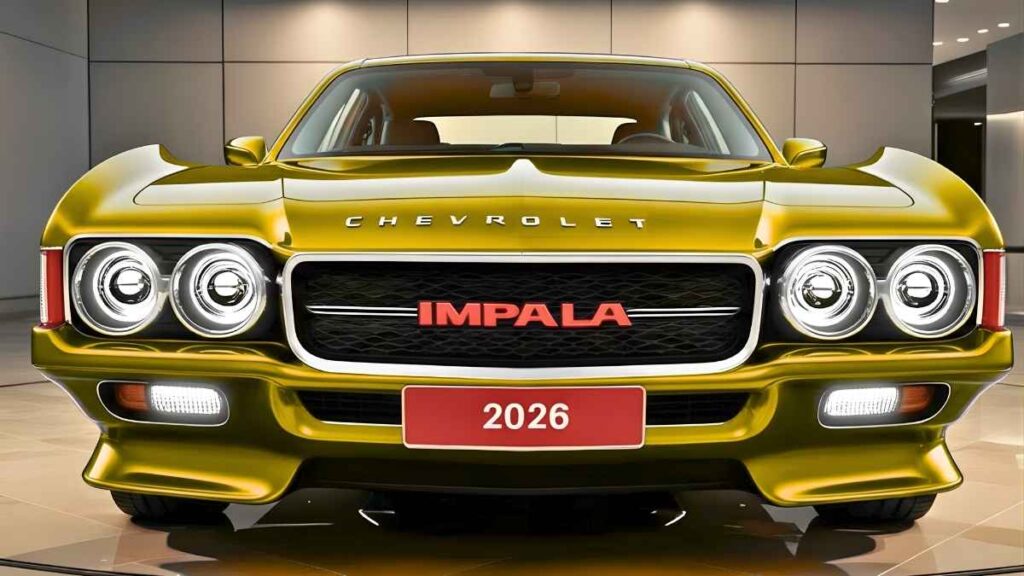 Chevrolet Impala 2026 Motor Híbrido Precio y Todo lo que Debes Saber