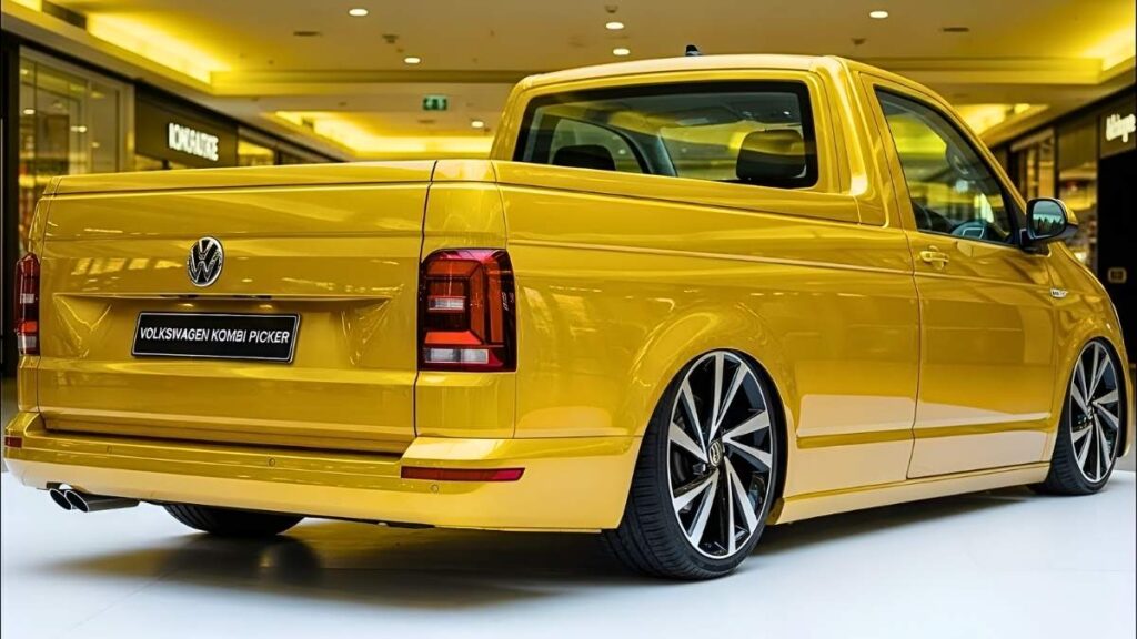 Volkswagen Kombi Pickup 2026 la leyenda clásica regresa con diseño renovado y espíritu moderno