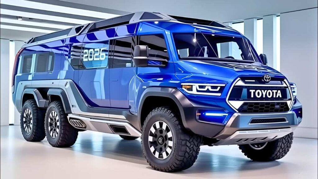 Toyota 6x6 Concept 2026 innovación extrema y potencia descomunal en seis ruedas