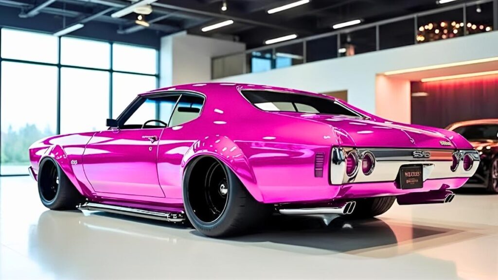 Chevelle SS 454 GM potencia V8 y estilo icónico del muscle car de los 70