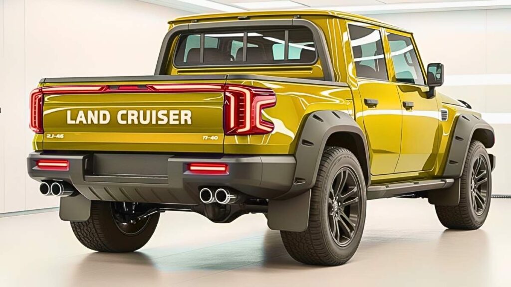 Descubre el Toyota Land Cruiser Pickup 2026 tradición japonesa y tecnología moderna en un solo vehículo