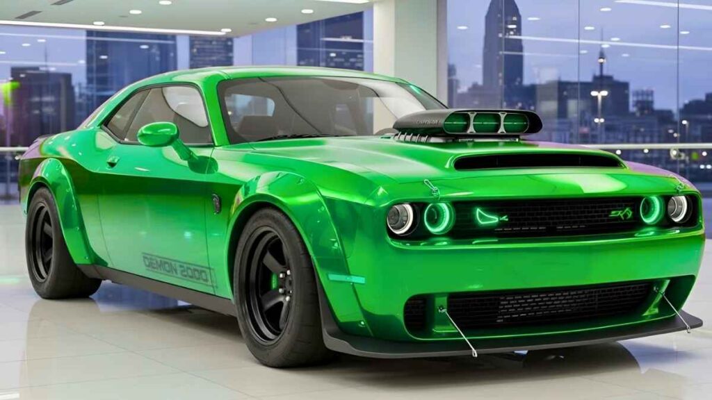 Dodge Challenger SRT Demon 170 2026 Exclusividad y velocidad en su máxima expresión