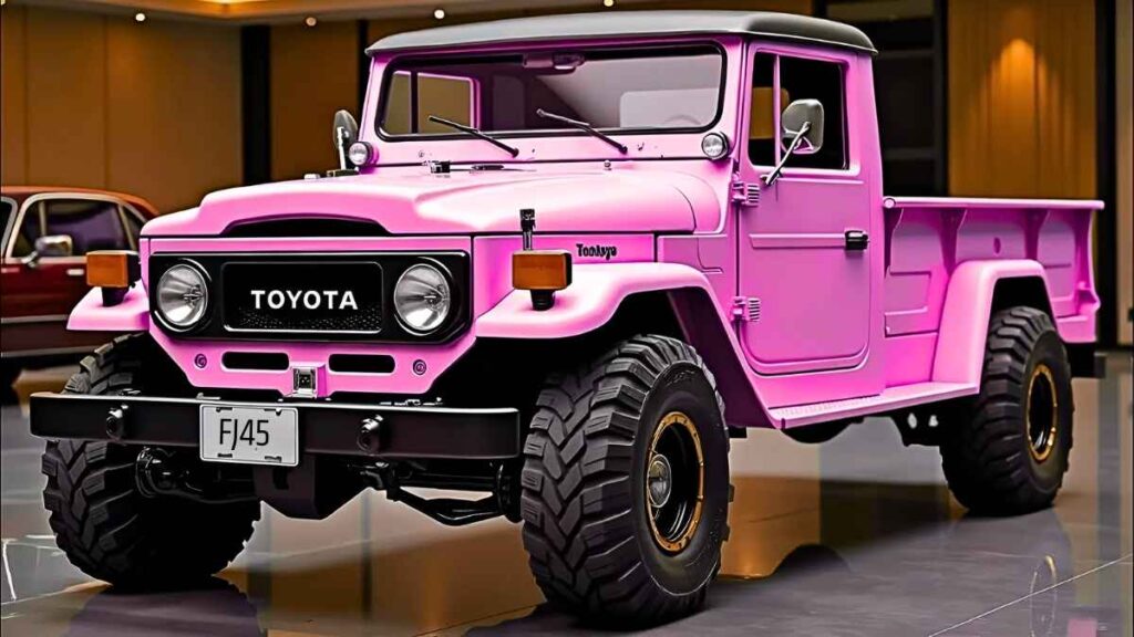 Toyota Land Cruiser FJ45 Pickup La camioneta vintage que redefine la aventura